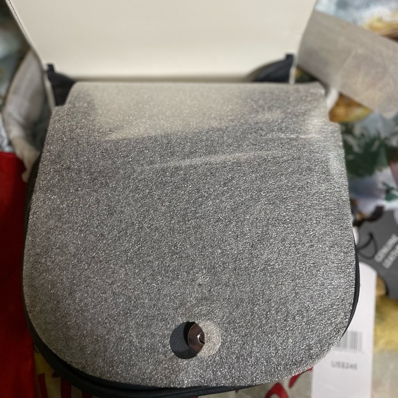 NWT. Lacoste Women's Court Line Contrast Piping Small Hobo Bag - Picture 10 of 13